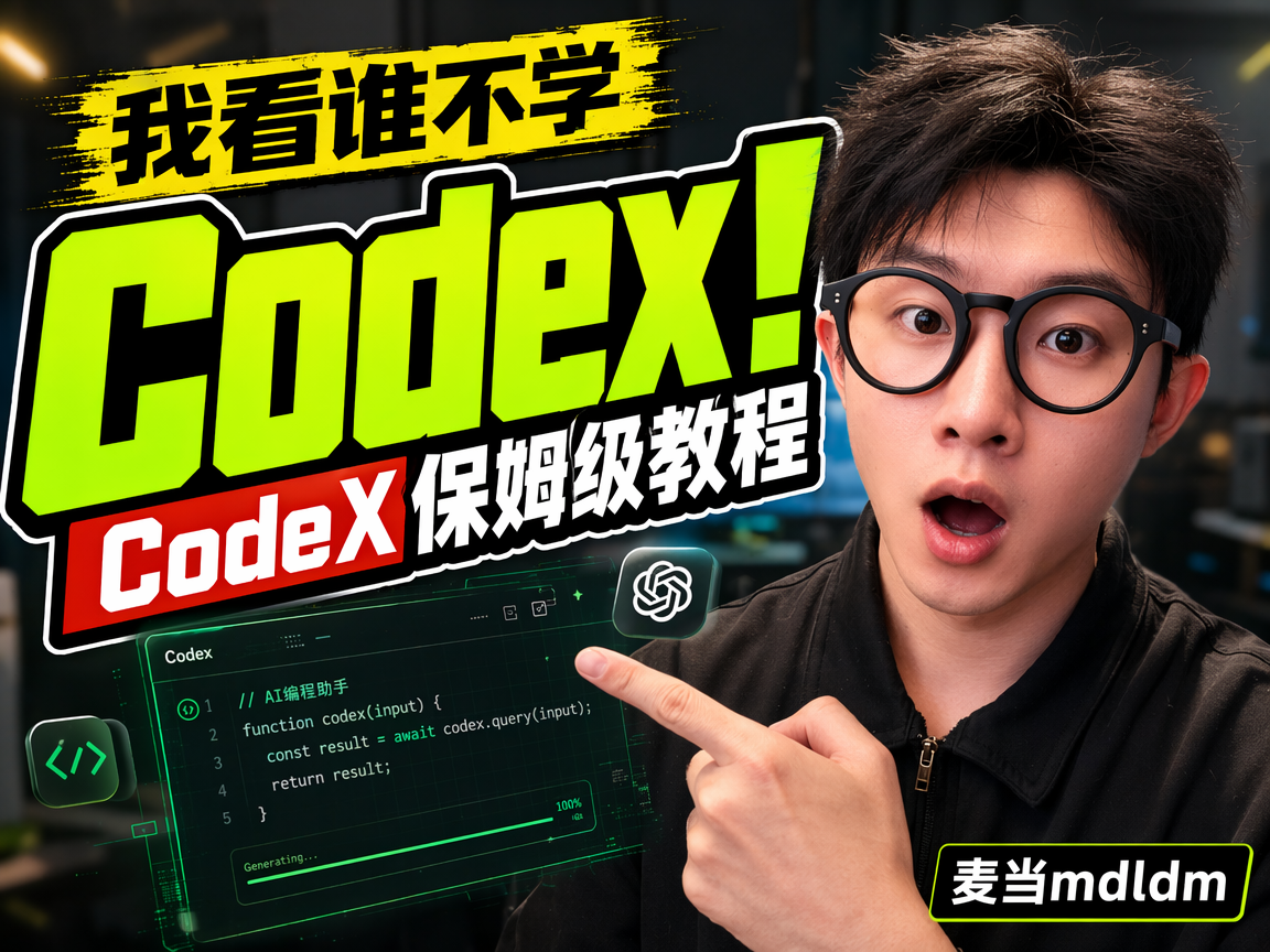 Codex 系统实战真实课程封面